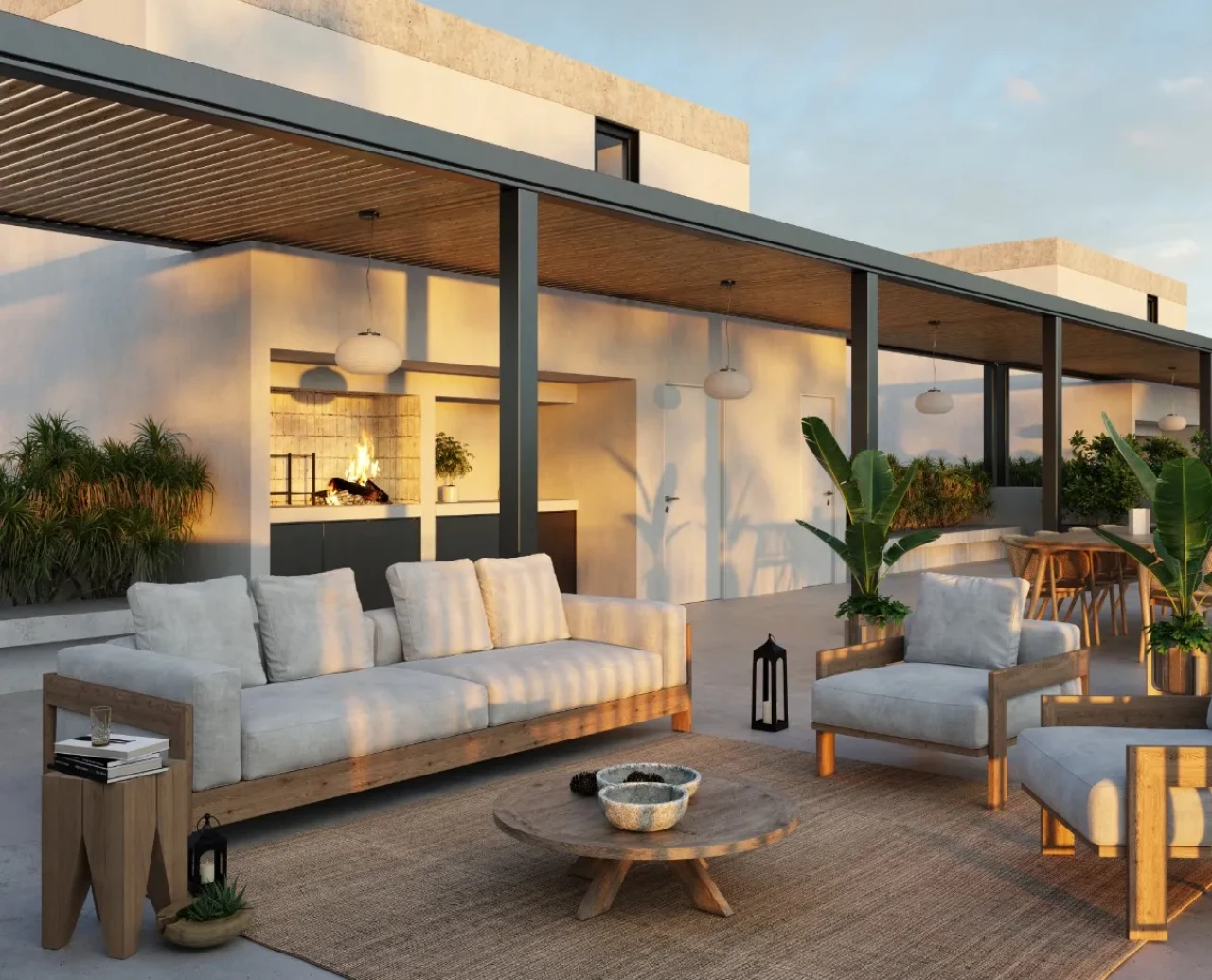 terraza comun